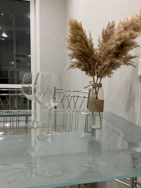 Уютная квартира на высоком этаже с прекрасным видом на реку Кама