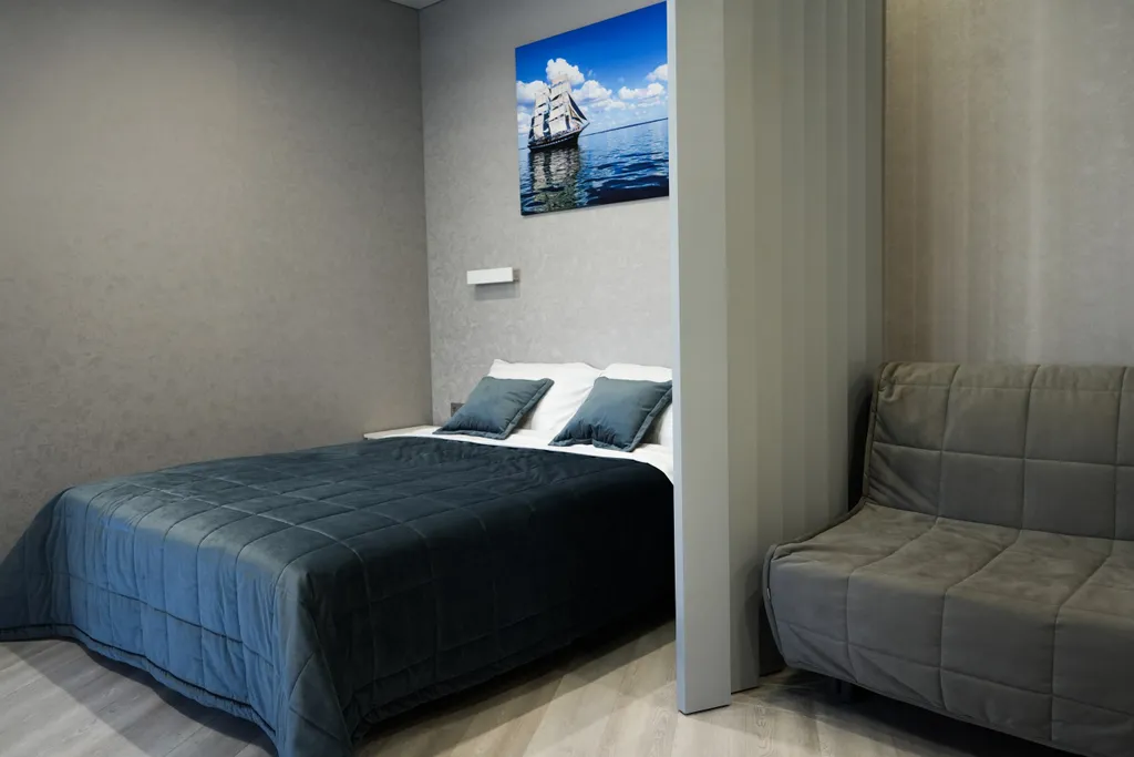 Квартира Студия Sea с балконом и боковым видом на море — аренда посуточно в Севастополь