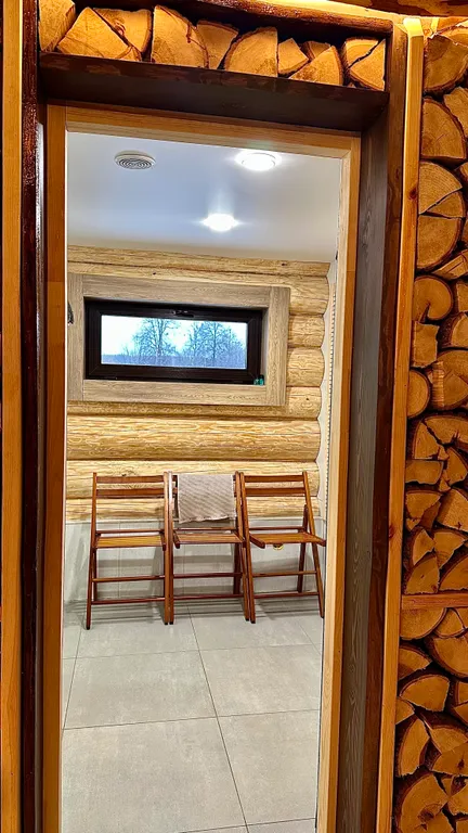 Банный комплекс, баня на дровах