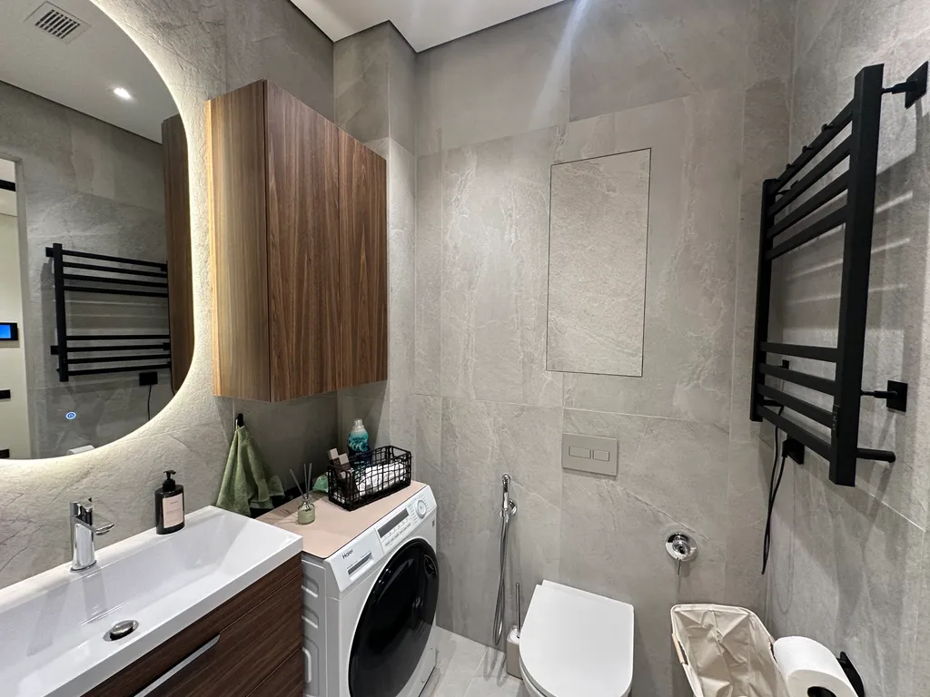 Квартира Квартира Прекрасная студия с панарамными окнами в центре столицы — Москва