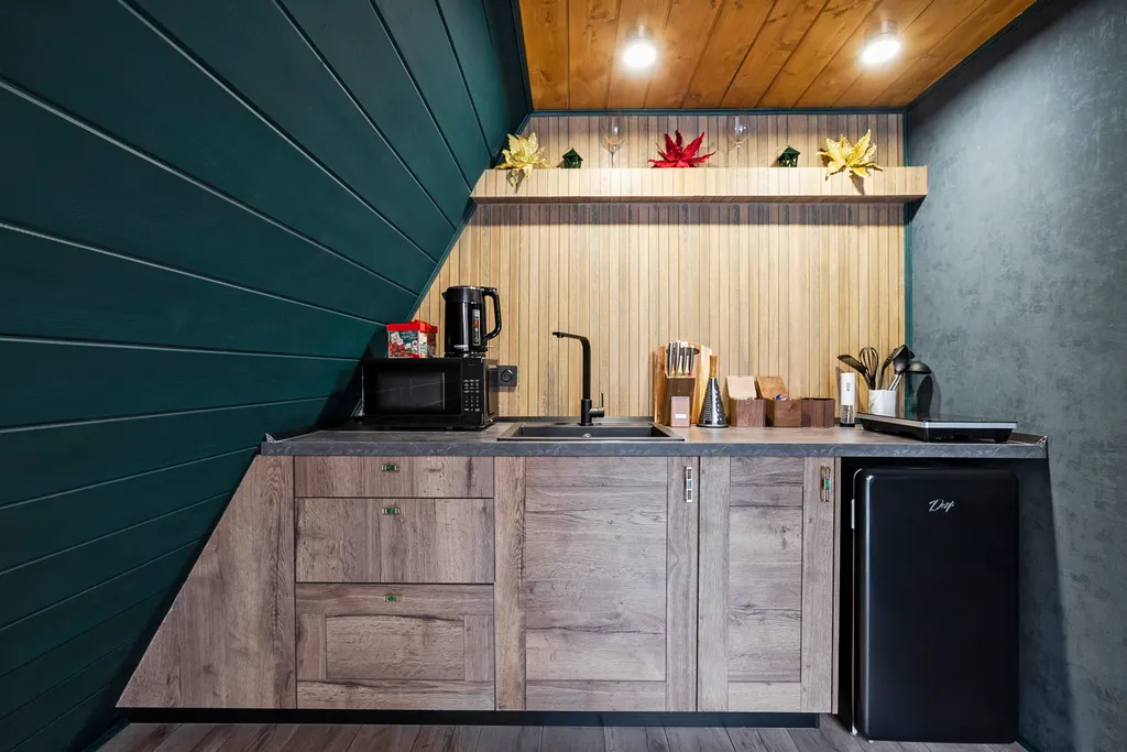 Дом для отдыха River 3 (банный чан, мангальная зона)