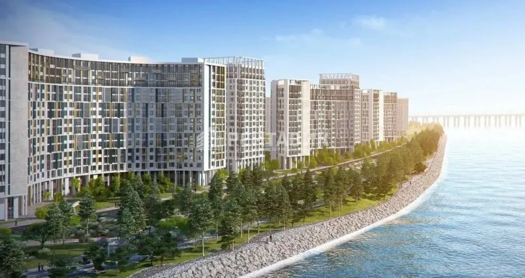 Квартира Квартира Студия в современном доме — Санкт-Петербург