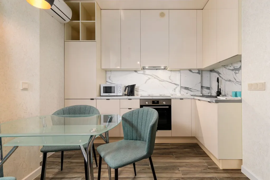 Студия с невероятным видом на горы