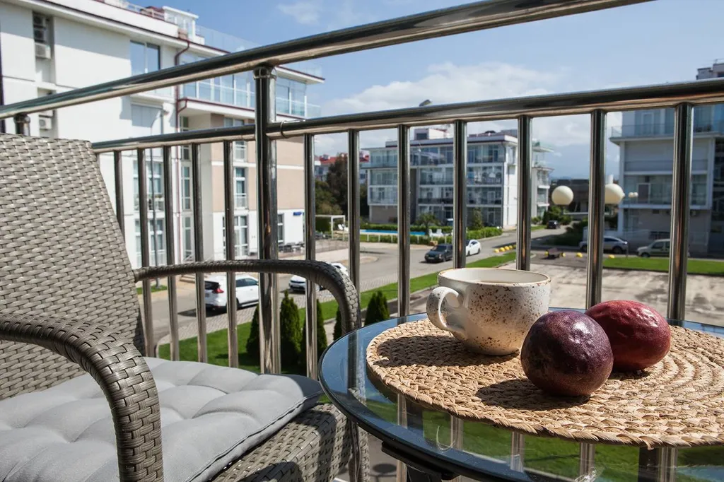 Апартамент с видом на горы