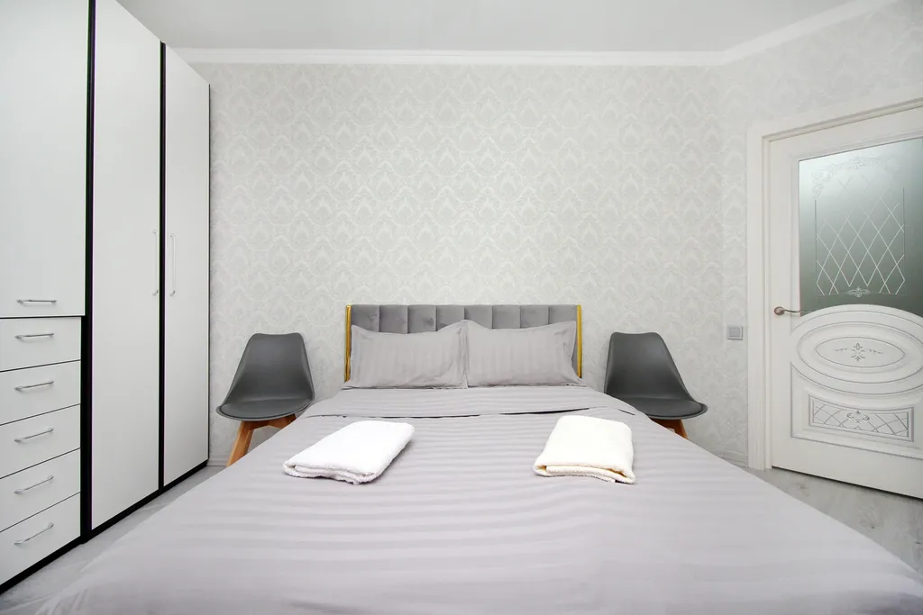 Квартира ЖК «Elif Towers» вид из окна горы, центр Арбат & питьевая вода подарок — Алматы