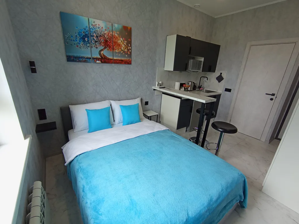 Квартира Квартира Уютная студия у метро Спартак — Москва