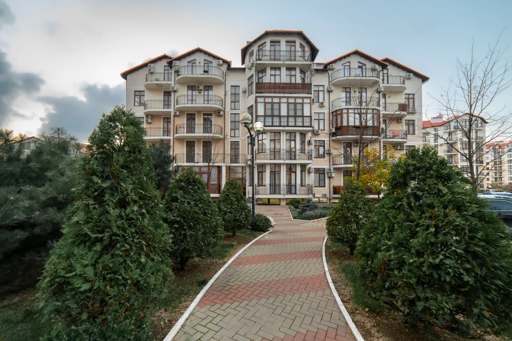 Квартира Евродвухкомнатная квартира в ЖК Черноморский-2 — Геленджик