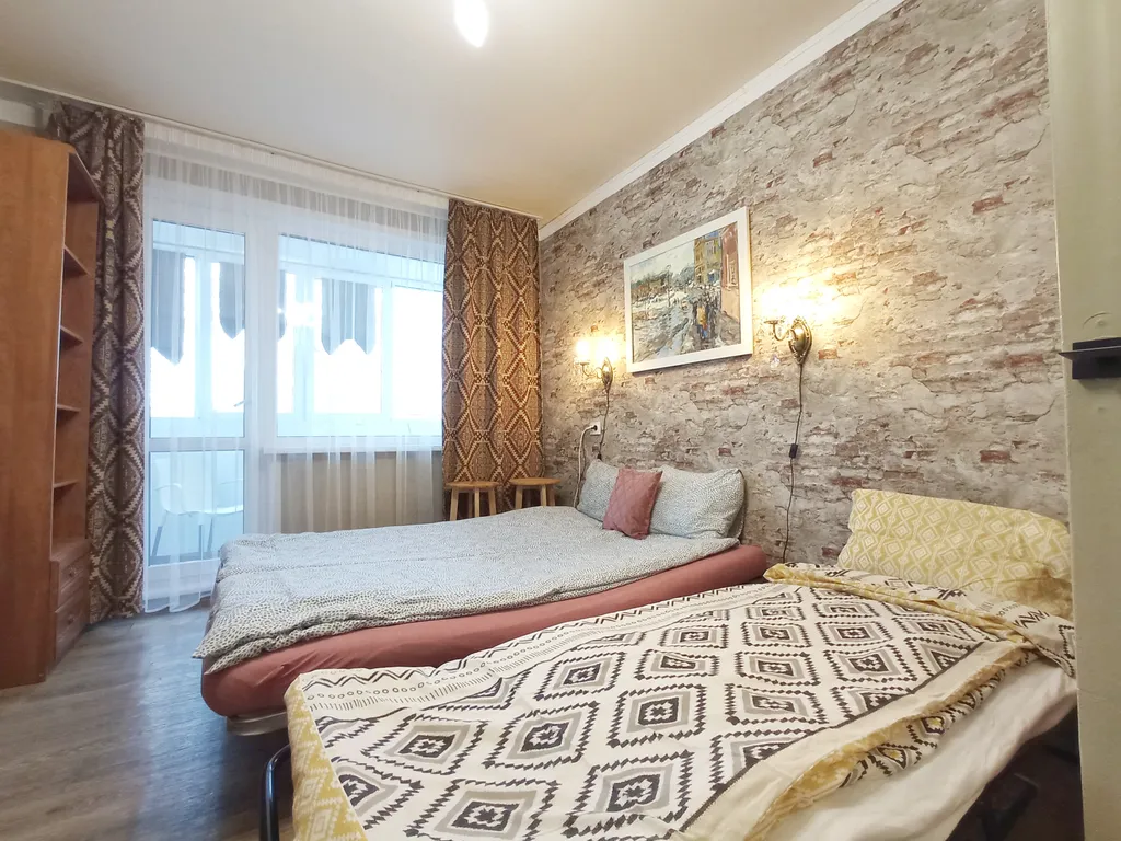 Квартира в 10 минутах от метро с самозаселением 24/7 Wi-Fi, парковка