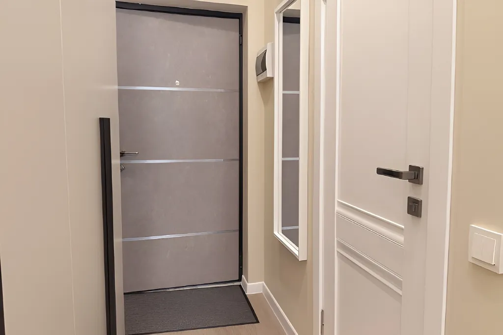 Студия с балконом и парковкой, рядом с набережной