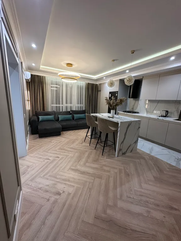 Квартира класса люкс с видом на фонтан