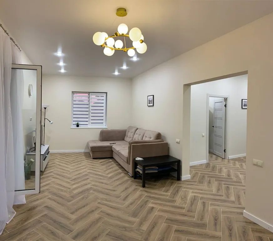 Новый, уютный дом рядом с озером Логмозеро