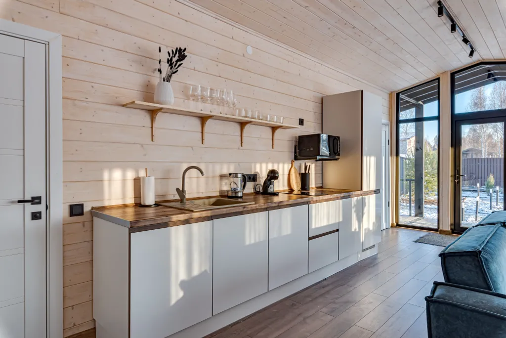 Коттедж Панорамный дом с сауной и камином — Семеновское