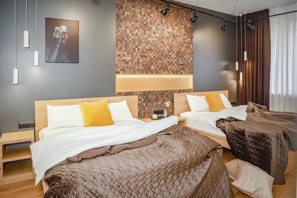 Квартира Новые Luxury апартаменты с сауной в самом центре города — аренда посуточно в Калининград