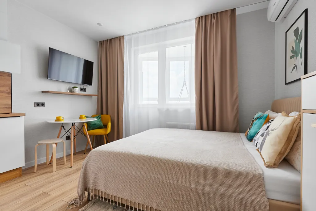 Квартира Квартира Студия со свежим ремонтом в ЖК Самолет — Краснодар