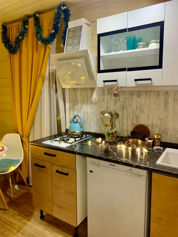 Коттедж Уютный теплый дом с русской баней на дровах — Венюково