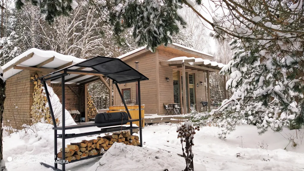 Дом в пуще в 50 км от Минска на хуторе