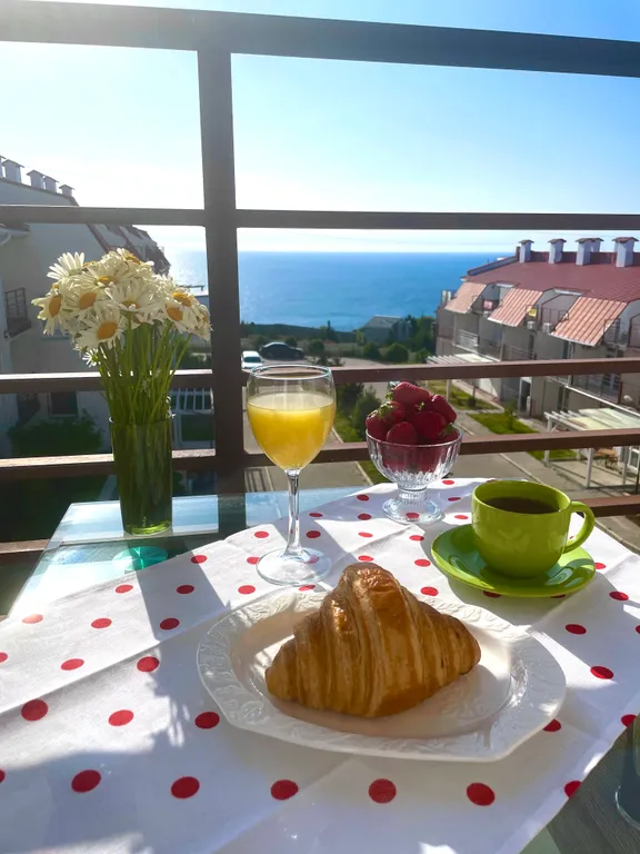 Квартира Квартира Апартамент Фисташка с видом на море — Севастополь