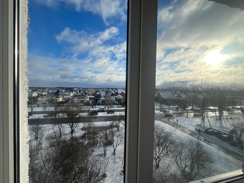 Уютная квартира с хорошим интернетом. Красивый вид из окна.