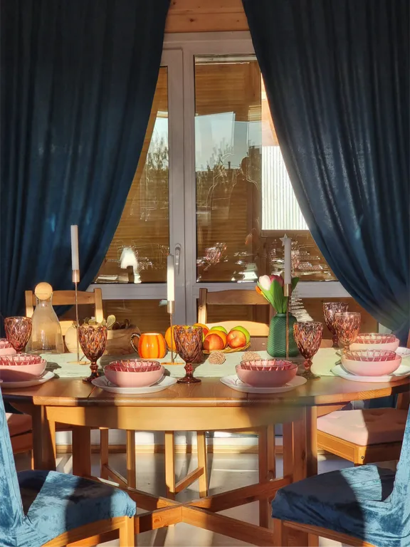 Просторный домик вблизи леса с баней