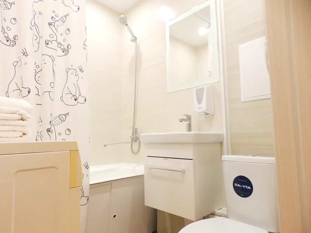 Уютная квартира на 2 этаже с велотренажером, кондиционером