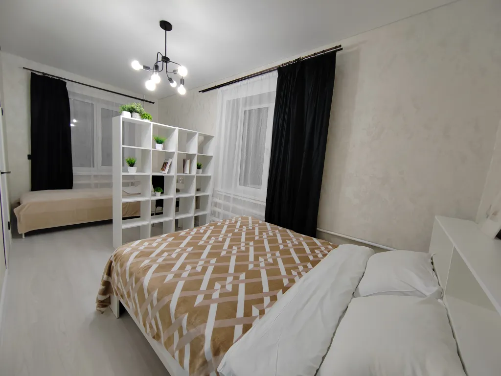 Светлая квартира для большой компании