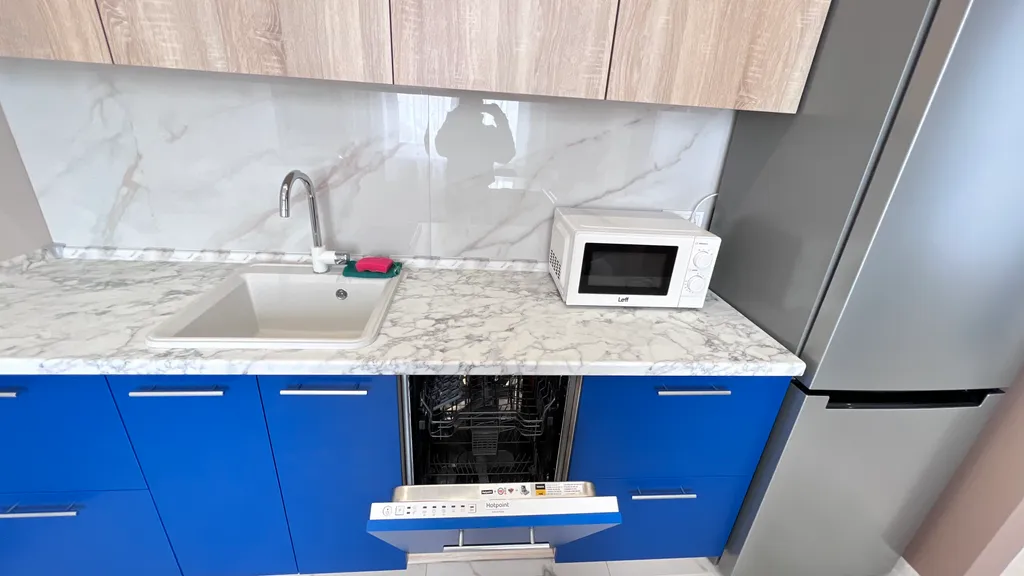 Современная квартира в центре с красивым видом на город