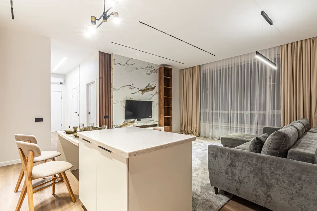 Vip апартамент в Алматы в ЖК Аль-Фараби 27