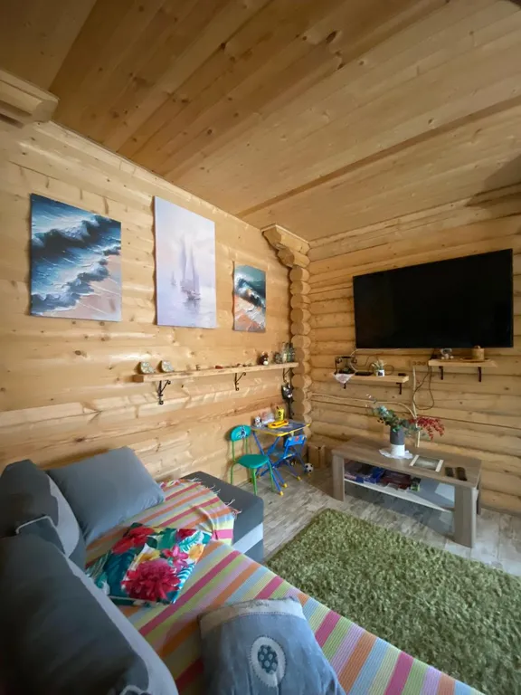 Экологический дом - сруб на побережье Балтийского моря