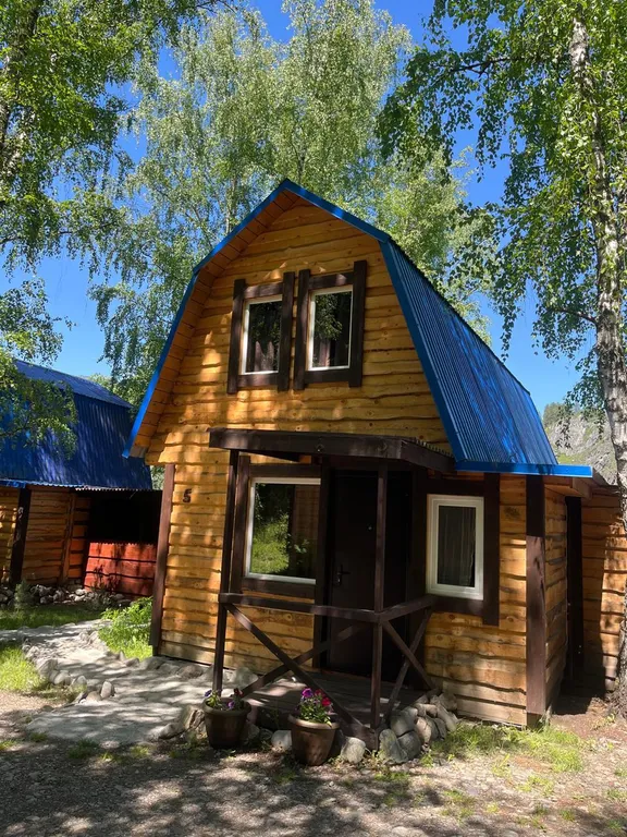 Коттедж Дом 5 с видом на озеро и горы — аренда посуточно в Чемал