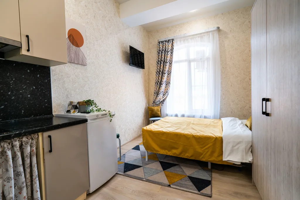 Квартира Квартира Студия 15 мин пешком до моря — Сириус