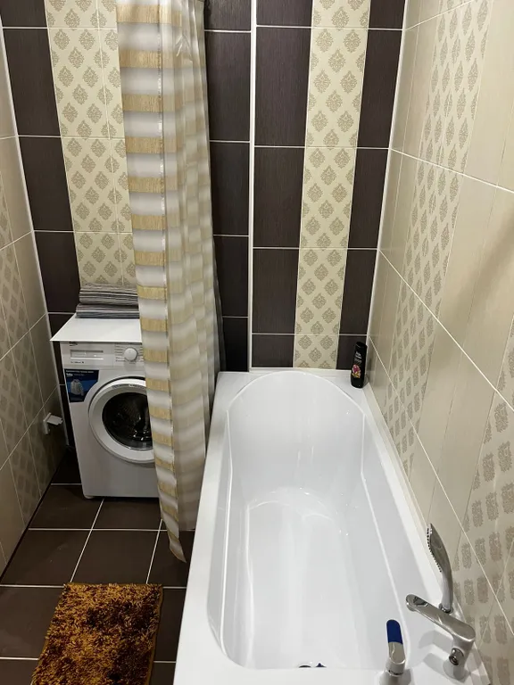 Светлая квартира-студия со свежим ремонтом и новой мебелью