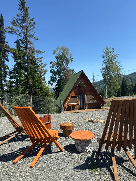 Коттедж Уютный дом с видом на горы — Шерегеш