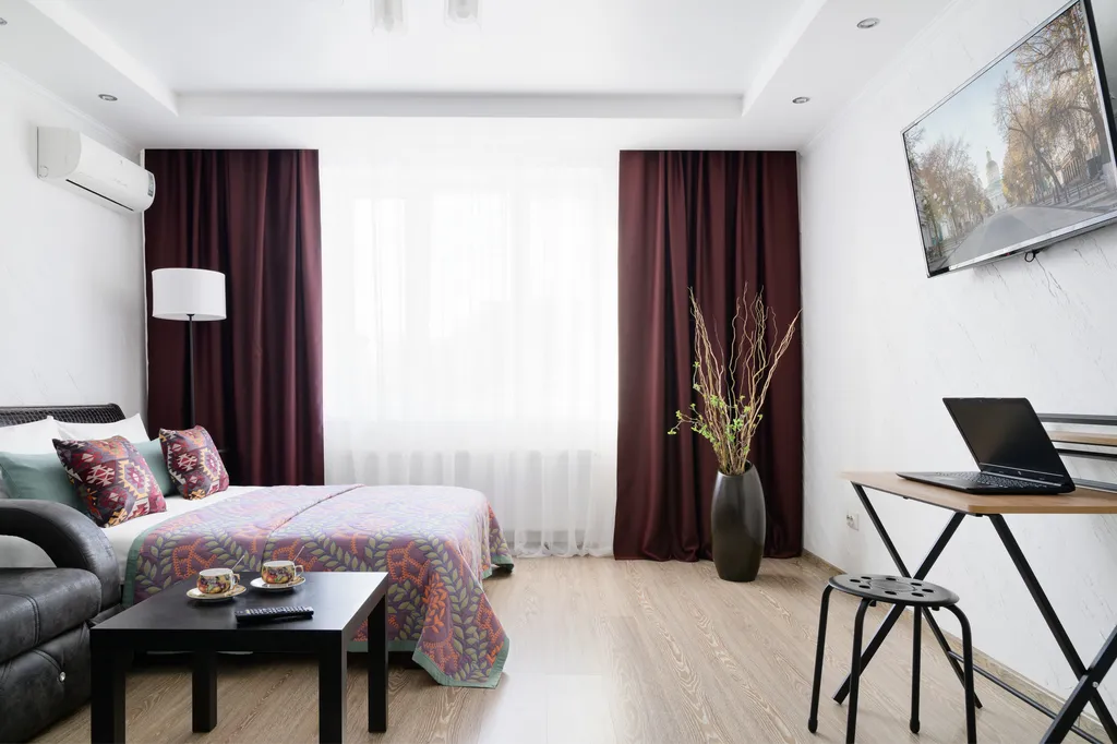 Двухкомнатная квартира с изолированными комнатами рядом с зоопарком