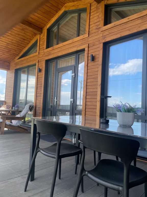 Гостевой домик в стиле барн хаус