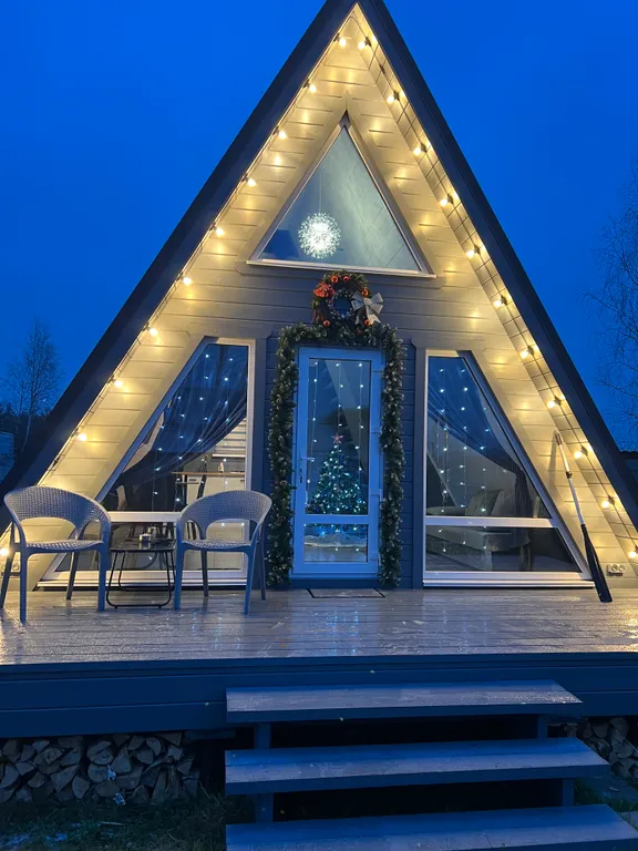 Коттедж Дом A-frame Gray house — аренда посуточно в Дзержинск