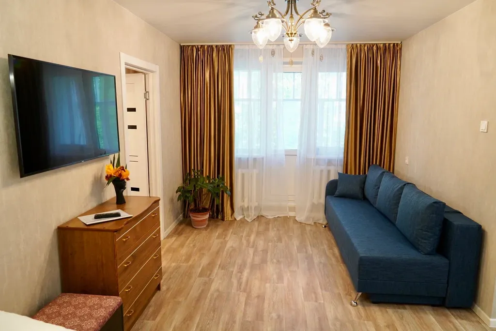 Уютная квартира в спальном районе города