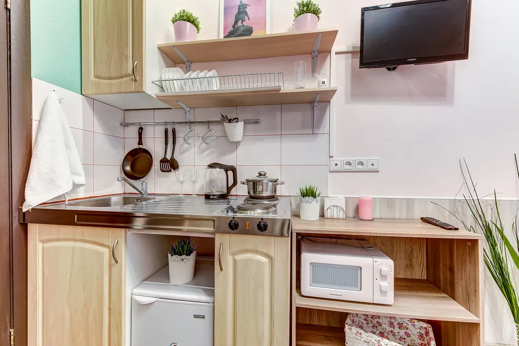 Уютная студия у Петропавловской крепости