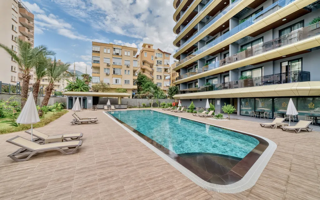 Уютная квартира в Royal Grand Exclusive рядом с пляжем Клеопатра