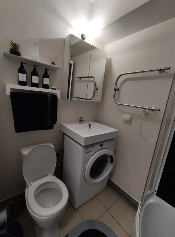 Студия для командировки и отдыха с видом на Академический