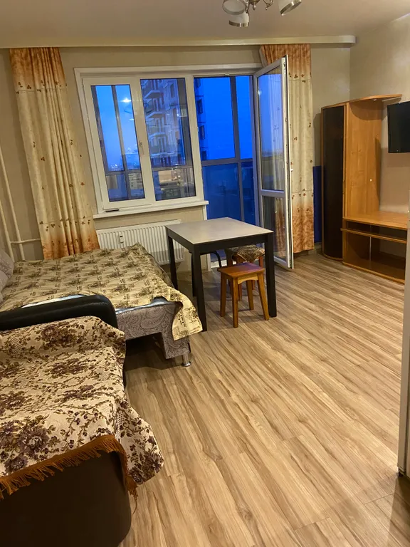 Уютная студия с красивым видом