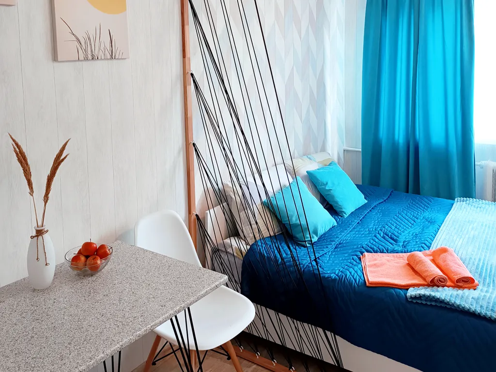 Квартира Уютная студия в центре рядом с Северным вокзалом и Верхним озером — аренда посуточно в Калининград