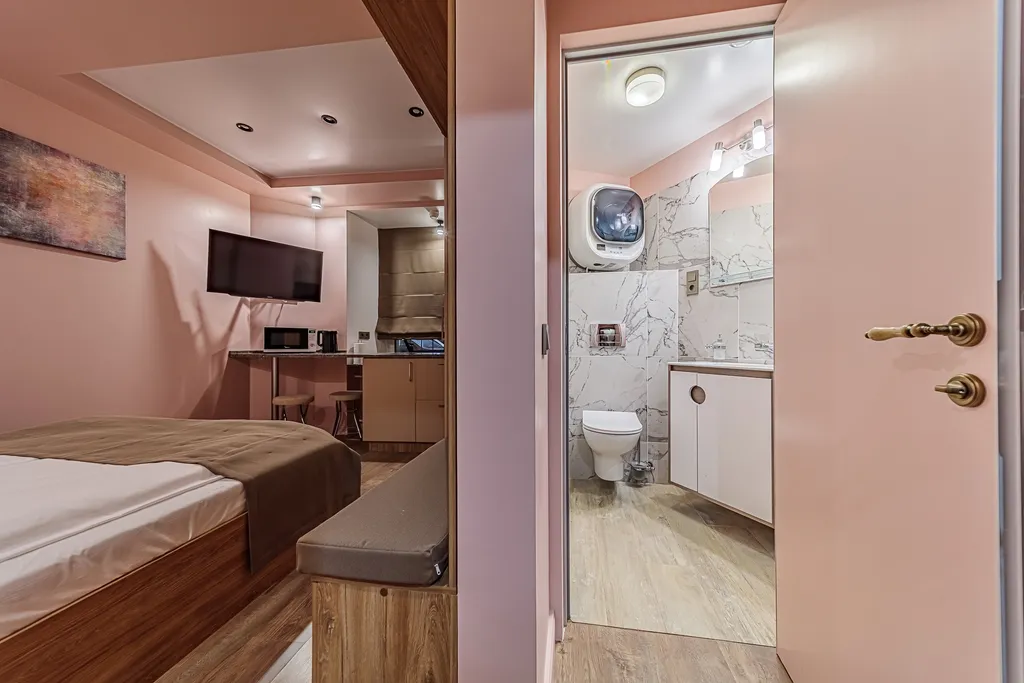 Квартира Квартира Комплекс апартаментов room4 pink room — Санкт-Петербург