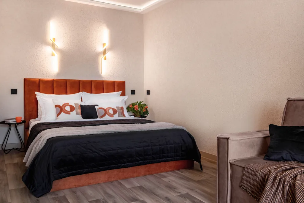 Двухкомнатные апарты с видом на горы