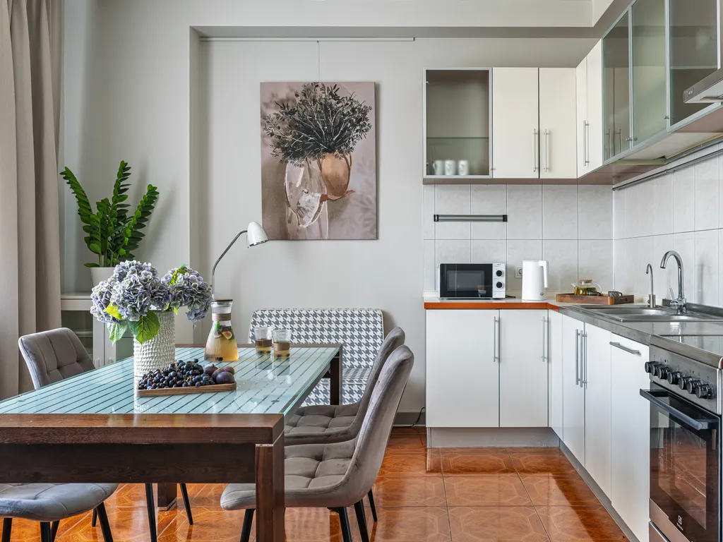 Четырехкомнатная квартира в элитном доме на Тверской