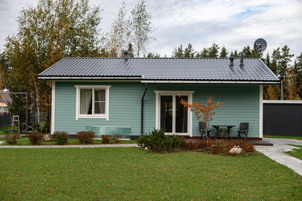 Коттедж с баней