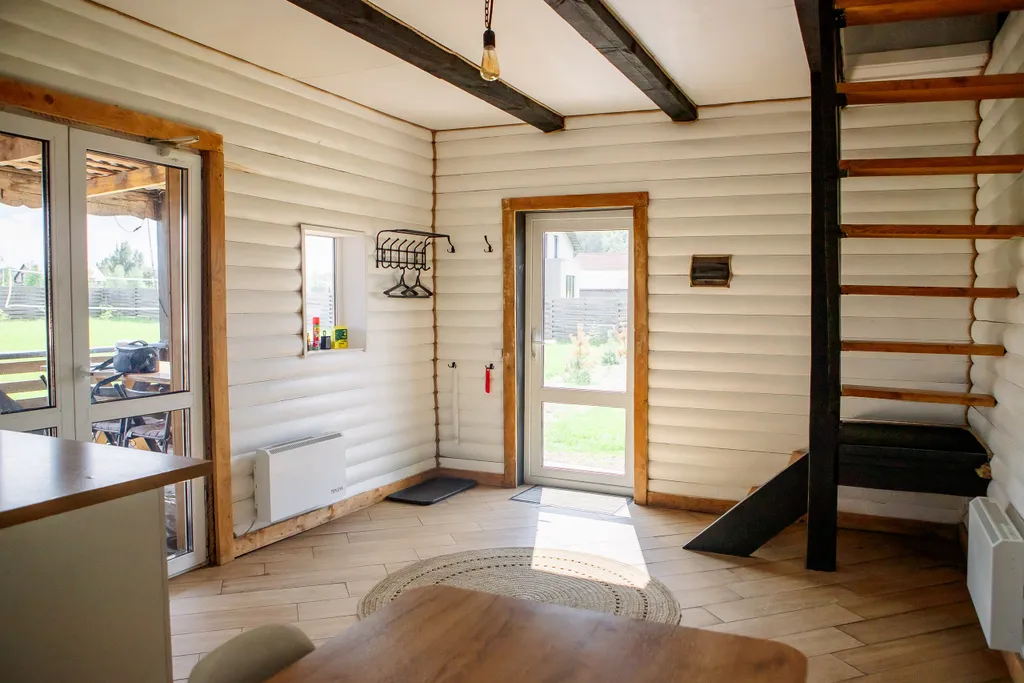 Уютный домик с баней и горячей купелью