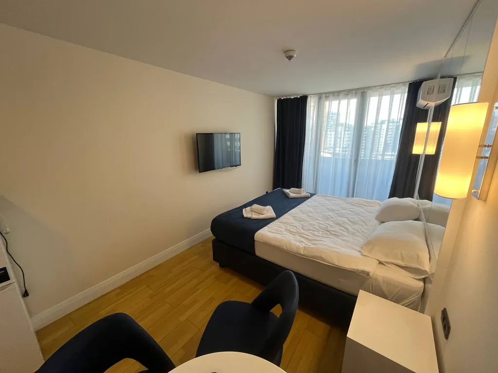 Апартаменты у моря с шикарным видом в апарт-отеле Orbi City