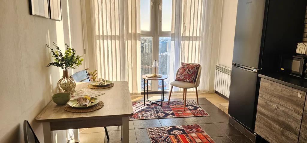 Квартира с панорамным видом на город