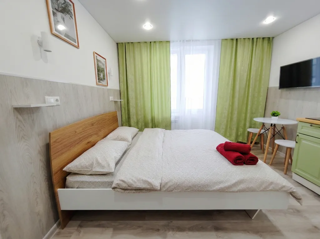 Уютная студия с лоджией