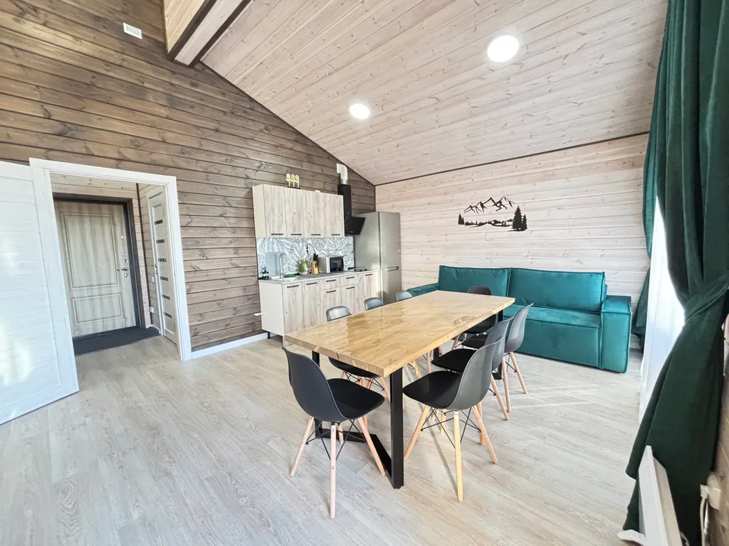 Красивый барнхаус с баней на приватной территории